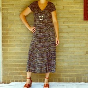 Dark army green dress